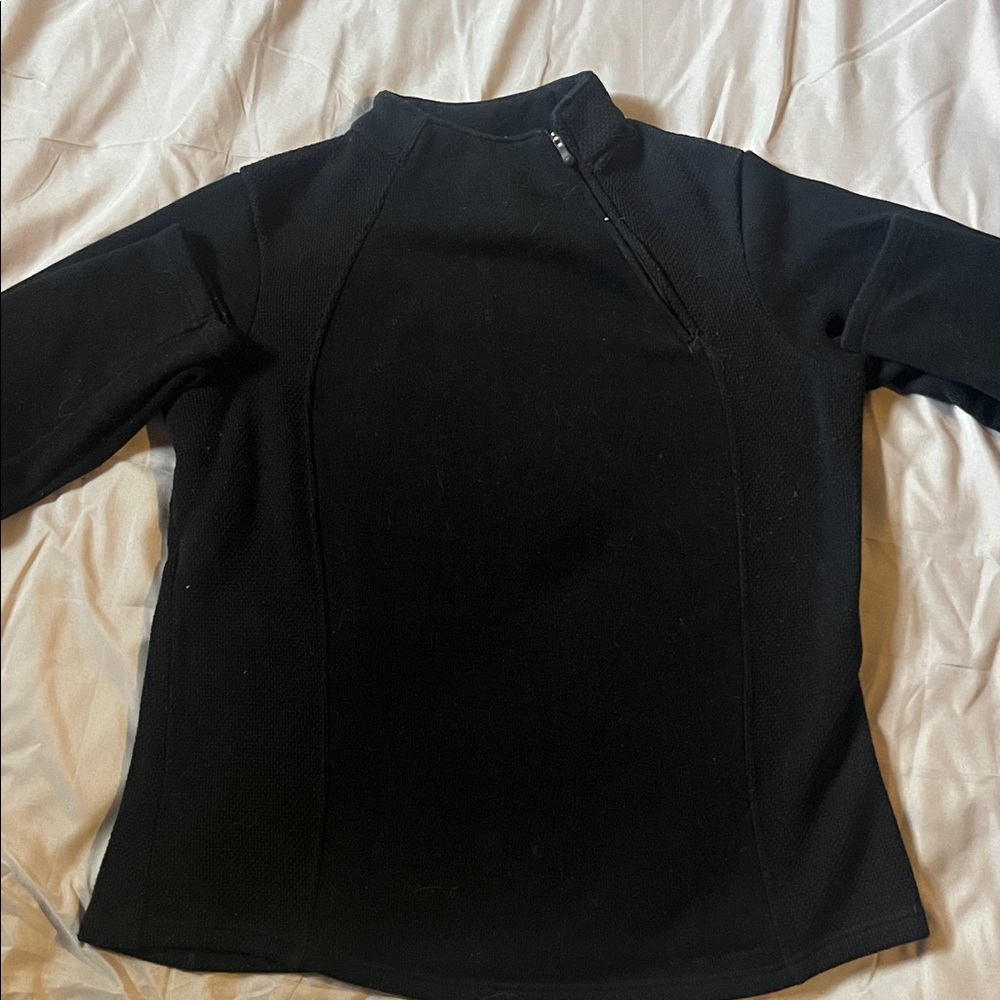 Columbia  Black Quarter-Zip sweater / water resistant XL
